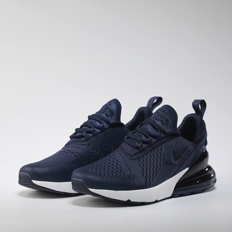 2018 New Nike Air Max Flair Deep Blue White Shoes